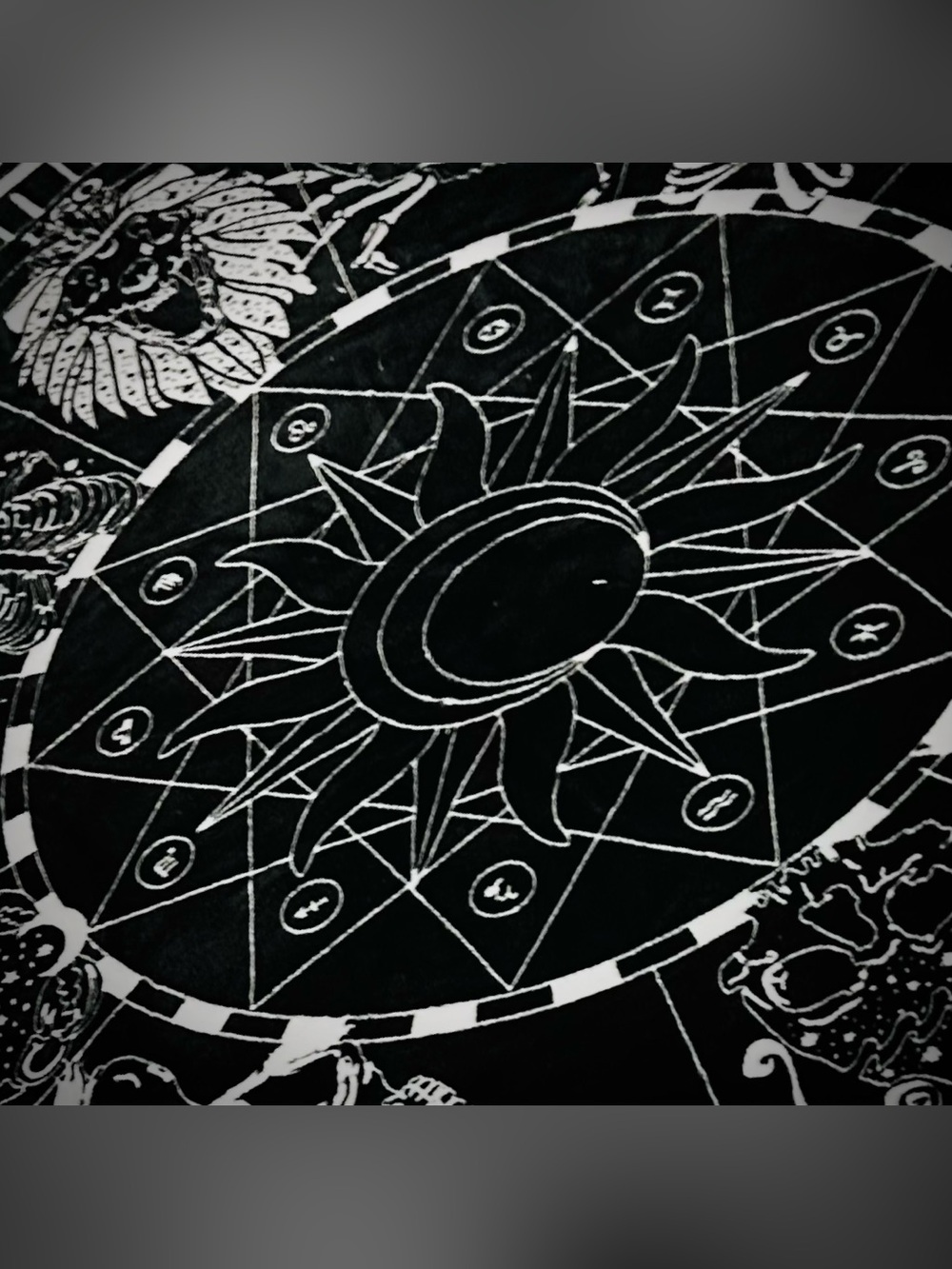 Goth Rare Killstar Zodiac Tapestry/Blanket Goth Occult Witchy Apt Dorm Decor